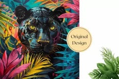 Black Panther Pillow Case PNG, Black Panther Pillowcase Product Image 2