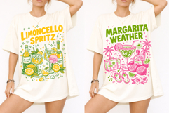 Coastal Vibes Summer PNG, Limoncello Spritz Sublimation Product Image 2