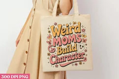 Weird moms build character PNG, Retro Mama Sublimatio PNG Product Image 2
