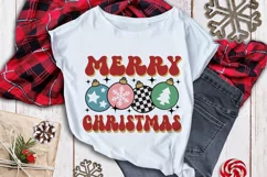 Merry Christmas PNG, Retro Christmas SVG, Christmas SVG Product Image 3