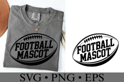 Football Mascot Svg | Game Day Svg | Sport Svg | Shirt Svg Product Image 3