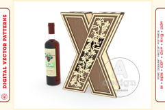 Wine Box v120 - laser cutting file - Glowforge ready SVG Product Image 2