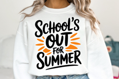 School&#039;s out for summer svg | Summer Svg | Shirt Svg Product Image 2