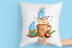 Christmas Gnomes Christmas Trees with Coffee mug, Christmas Product Image 2