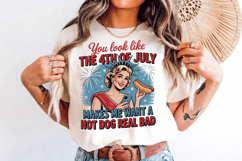 You Look Like the 4th of July Funny PNG T-Shirt|4th of July Product Image 8