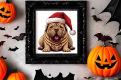 Cute Christmas Dog Sublimation Clipart, Cute Christmas Dog Product Image 2