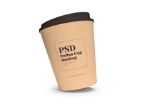 Isolated Takeaway Coffee Cup Mockup Template Bundle Product Image 3