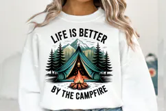 Life is Better by the Campfire Svg | Shirt Svg Product Image 1