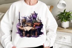 Purple Witch Sublimation Clipart Product Image 2