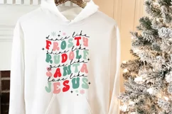 Dance Like Frosty SVG, Shine like Rudolph Give like Santa Product Image 3