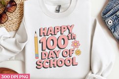 Happy 100th Day of School PNG Product Image 1