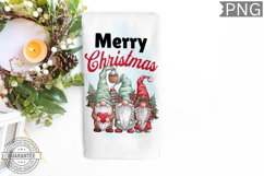 Merry Christmas Kitchen Towel - Christmas Towel Design Product Image 1