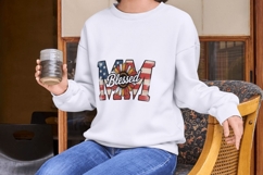 America Mama Patriotic Mom Quotes &amp; Family Pride PNG Pack Product Image 2