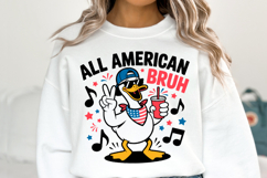All American Bruh svg | Svg Files for Cricut | Shirt Svg Product Image 2