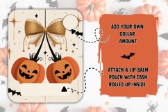 Funny Halloween Pumpkins Money Card, Halloween Gift Card Product Image 2