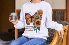 Sunflower Christian Sublimation Bundle - 7 PNG Product Image 2