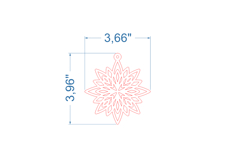Christmas Tree Toy SVG laser cut file for Glowforge Product Image 2