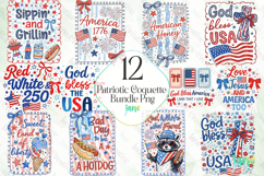 Coquette 4th of July Png Clipart Product Image 1