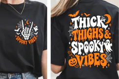 Spooky Vibes PNG, Trending Halloween PNG, Halloween PNG Product Image 2