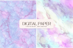 Rainbow Agate Marble Texture Background pastel Wallpaper_164 Product Image 1