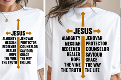 Jesus SVG Christian SVG, T-Shirt Design Vintage Nails Cross Product Image 1