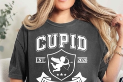 2026 Cupid University SVG PNG | Funny Valentine Quote Shirt Product Image 3