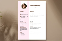 17 Soft Pink Resume CV - Canva Product Image 2