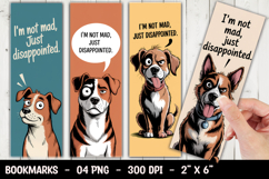 Funny Dog Bookmark Sublimation Product Image 1