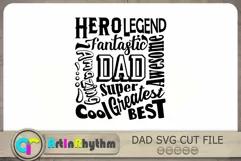 Father's Day Svg, Dad Svg, Father Svg, Best Dad Ever Svg Product Image 1