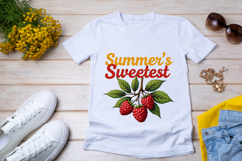 Retro Summer Fruits PNG Bundle | Vintage Fruit Sublimation Product Image 2