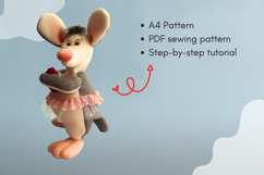 Little Mouse Sewing Pattern Product Image 2