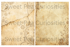 Sepia, Grunge, Papers, Junk Journal Product Image 2