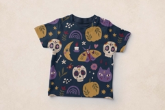 Mystical Halloween Vector Pattern Product Image 2