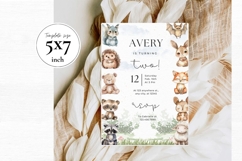 Baby Shower Invitation Template 333 Product Image 2