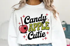 Candy Apple Cutie Svg | Halloween Svg | Shirt Svg Product Image 2