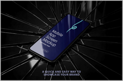 Phone Mockup Shattered Glass Product Image 2