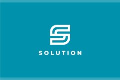 Letter S round logo design vector template Product Image 2