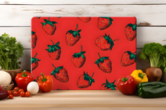 Strawberry Cutting Board | Cutting Board Sublimation Product Image 2