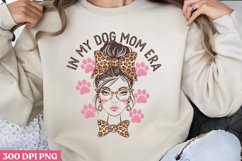 In my dog mom era PNG, Dog Mom Sublimation PNG Product Image 3