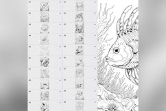 60 Procreate Underwater Animals Stamp Brushes Product Image 6