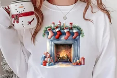Christmas Party Clipart Sublimation, Christmas PNG Product Image 2