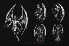 10 Bundle Dark Art Demon Ancestor Lucifer Hell Darkness Product Image 3