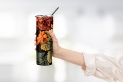 Flower Seamless Pattern Tumbler Warp Design Product Image 2