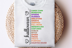 Halloween List SVG, Halloween Modern Farmhouse Sign SVG PNG Product Image 2
