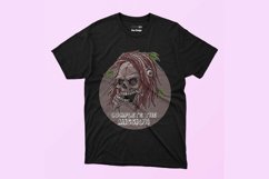 5 in 1 Skeleton Head T-shirt Designs Bundle Product Image 3