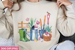 Image of gardening tools PNG, Gardening Sublimation PNG Product Image 1