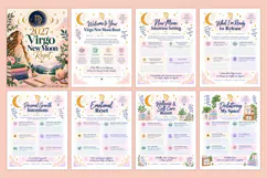 2027 Virgo New Moon Reset Workbook Kdp interiors Product Image 2