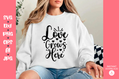 Love quotes SVG Design, Love SVG layered design Product Image 1