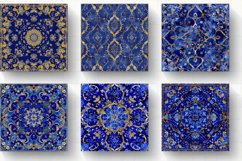 Lapis Lazuli Persian Digital Paper Backgrounds Product Image 2