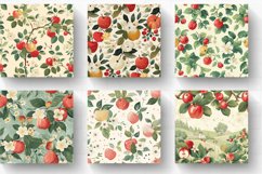 Cottage core Apple Garden Digital Paper Product Image 2